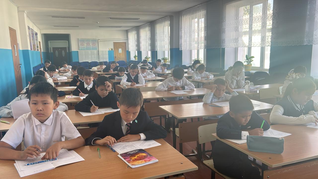 Алмалы орта мектебі 5-6 сыныптар арасында мектепшілік "Алтын сақа" олимпиадасы өткізілді.Оқушыларымызға сәттілік тілейміз.